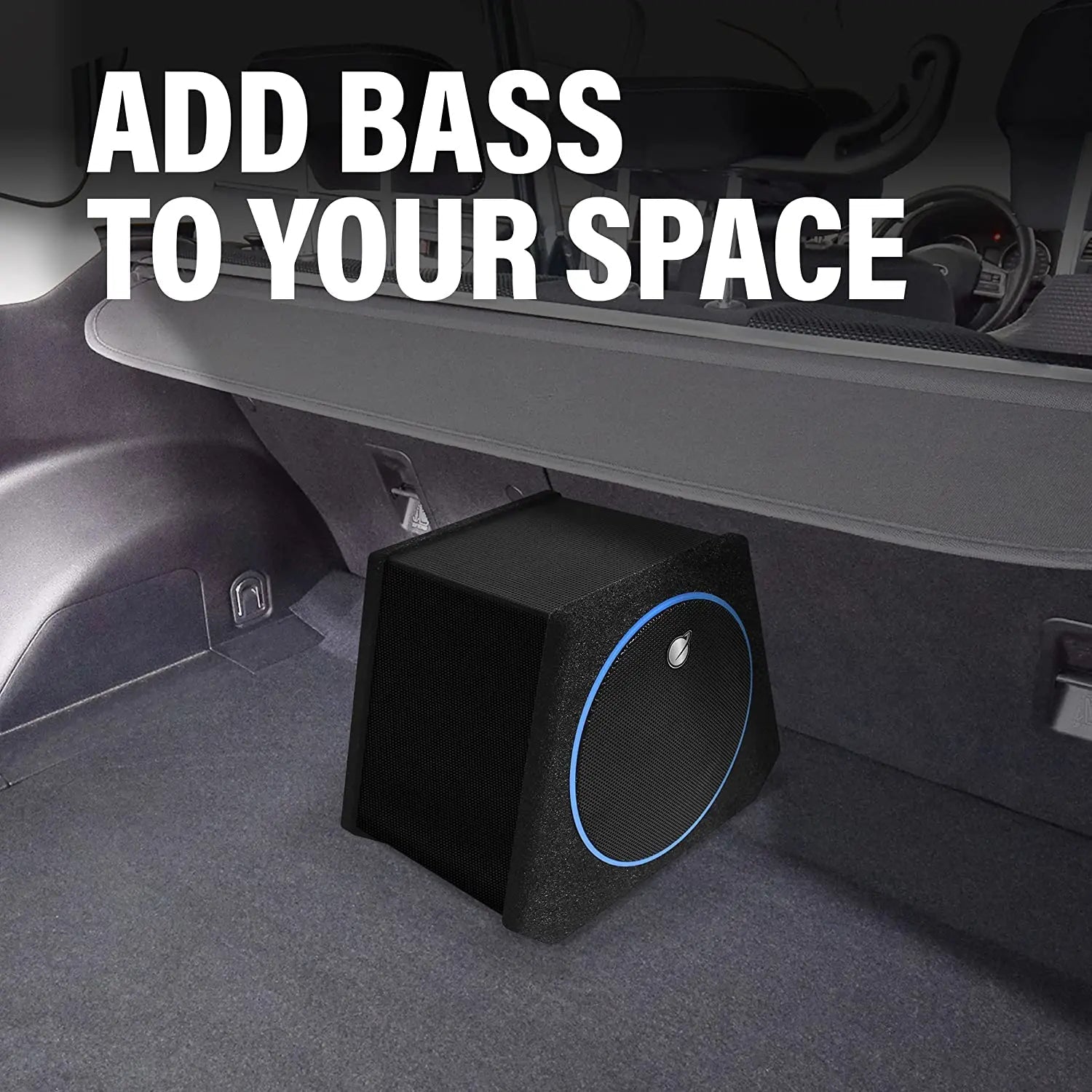 Planet Audio PAB80 8" 250W Amplified Subwoofer System with Enclosure (Each)
