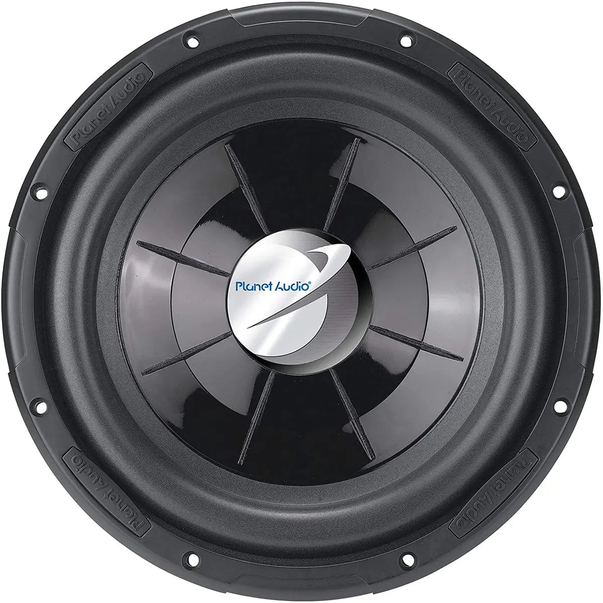 Planet Audio PX10 10" 800W 4 Ohm Single Voice Coil Car Shallow Subwoofer (Each)