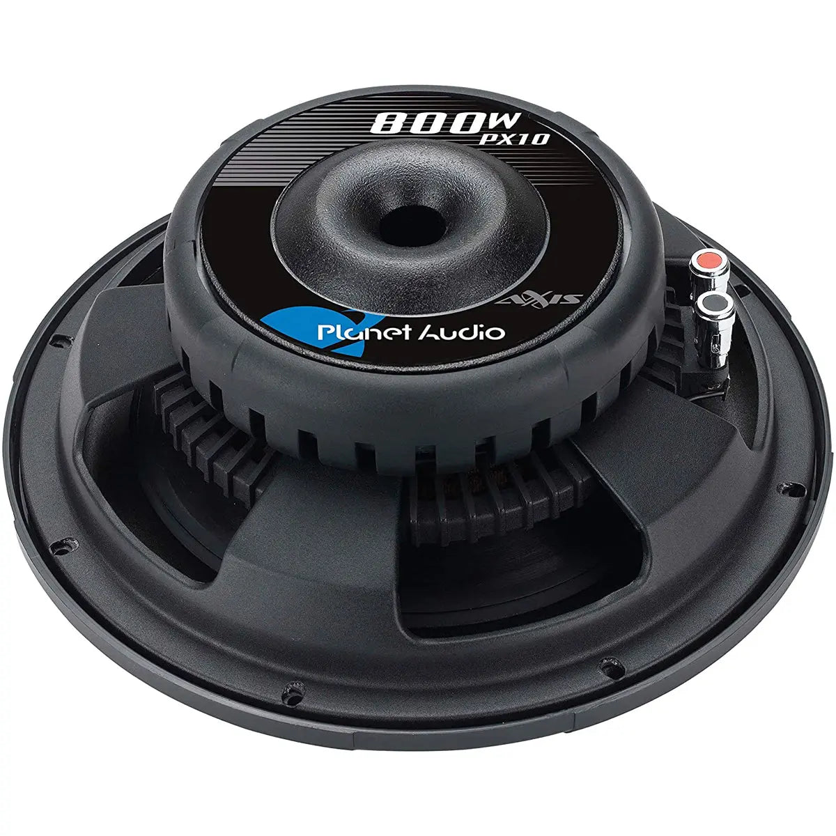 Planet Audio PX10 10" 800W 4 Ohm Single Voice Coil Car Shallow Subwoofer (Each)
