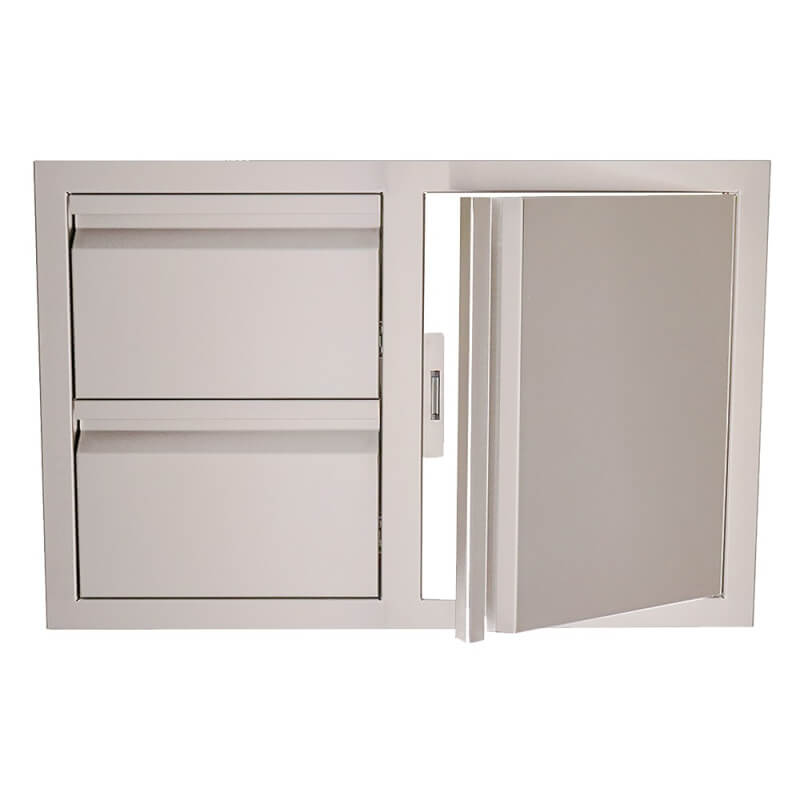 RCS 33-Inch Double Drawers and Single Door Combo (VDC1SC)