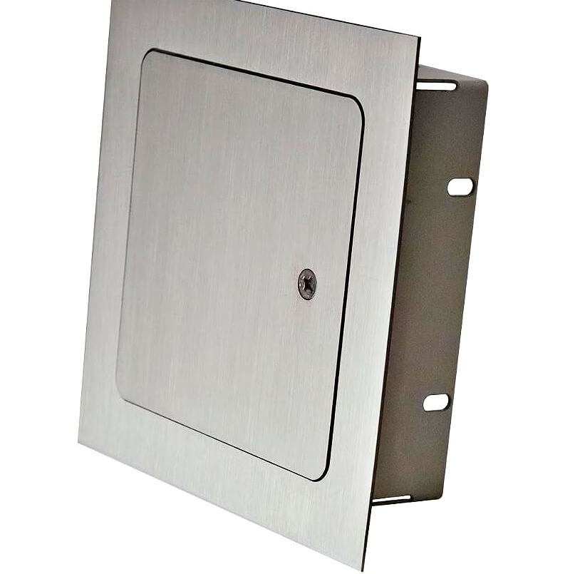RCS 6-Inch Recessed Single Access Door, Stainless Steel (RAD66)