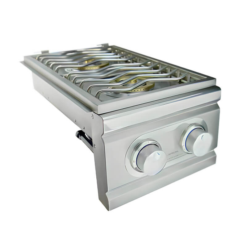 RCS Cutlass Pro Built In Stainless Steel Double Side Burner - RDB1