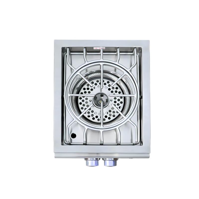 RCS Cutlass Pro Series Built-In Power Burner, Stainless Steel Lid (RSB3A)