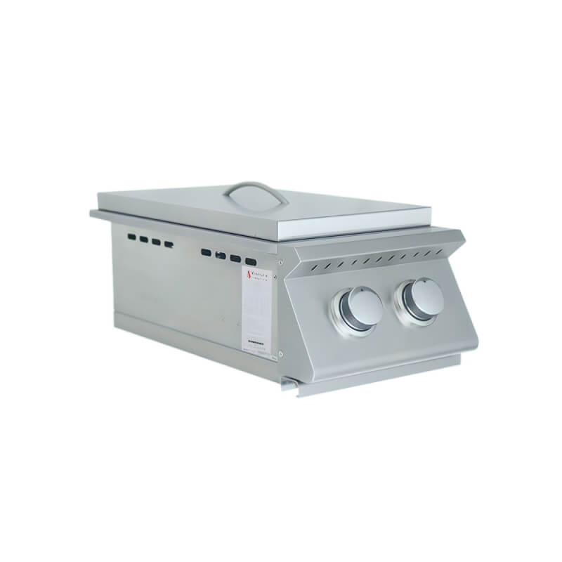 RCS Premier Series Double Side Burner, Stainless Steel (RJCSSB)