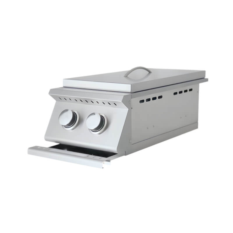 RCS Premier Series Double Side Burner, Stainless Steel (RJCSSB)