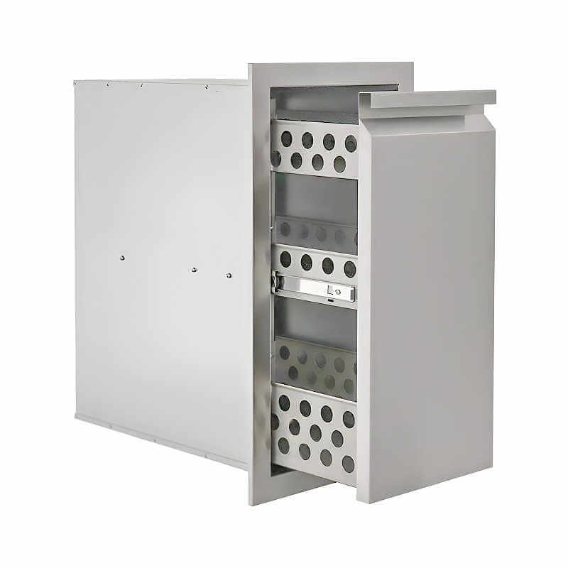 RCS Valiant 13 Inch Stainless Steel Spice Rack Drawer - VSD1