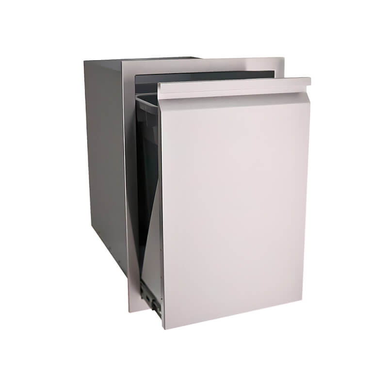 RCS Valiant 20-Inch Double Trash Drawer, Stainless Steel (VTD2)