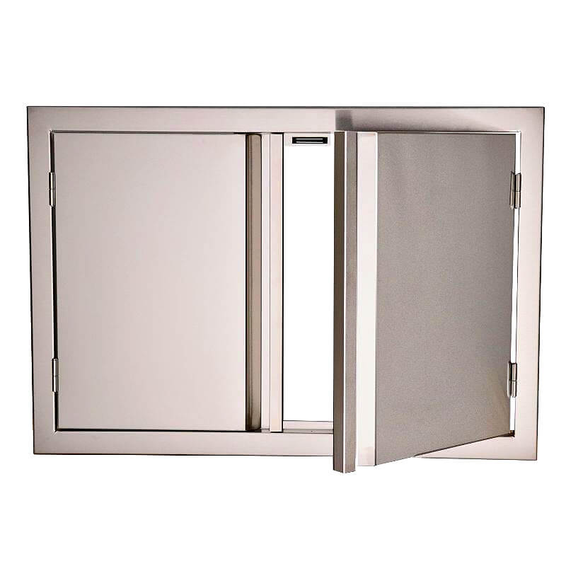 RCS Valiant 45-Inch Double Door, Soft Close, Stainless Steel (VDD2SC)