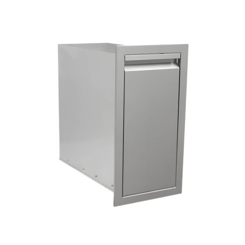 RCS Valiant Fully Enclosed Charcoal/Pellet Drawer, Stainless Steel (VDCP1)