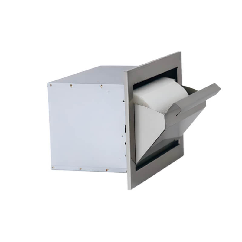 RCS Valiant 15-Inch Single Paper Towel Holder, Stainless Steel (VTH1)