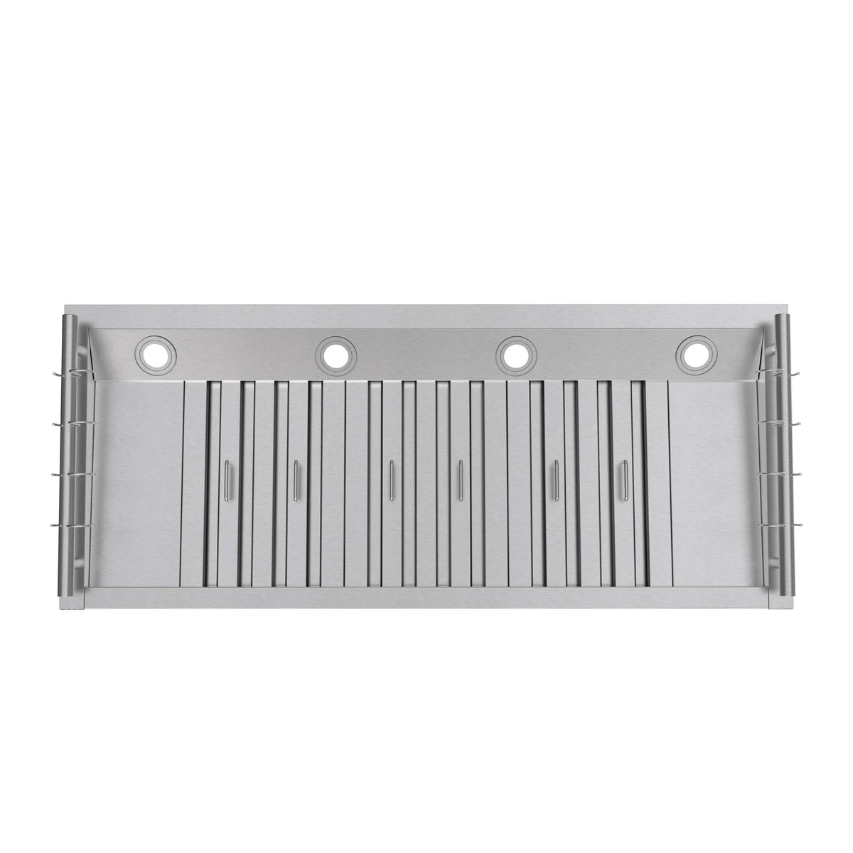 Forno Venezia 48-Inch Wall-Mount Range Hood, Touch Controls, Baffle Filters, Stainless Steel (FRHWM5503-48)