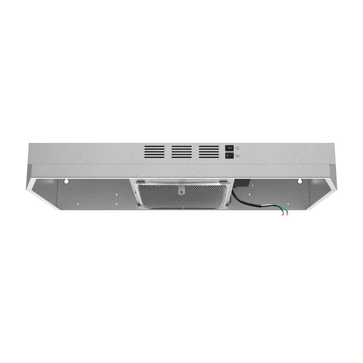 Forno Cappa 30-Inch Under Cabinet Range Hood, 200 CFM, Stainless Steel (FRHUC5200-30)