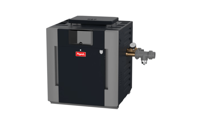 Raypak Raypak 337A Low NOx Digital Natural Gas Heater #26 with Bronze Headers 17707