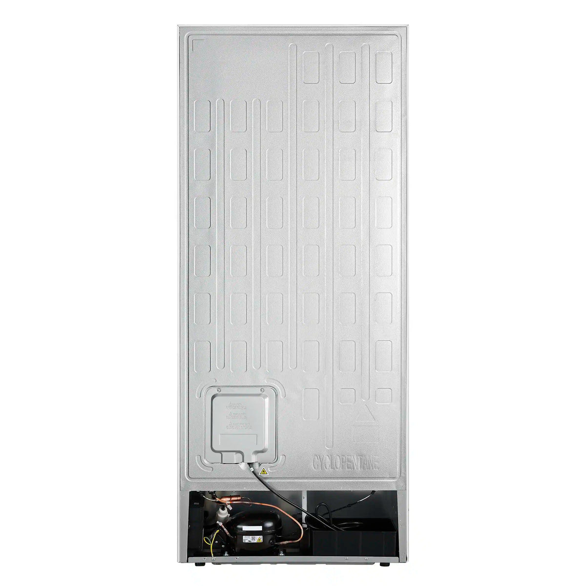 Forno Maderno 28-Inch Built-In 13.6 Cu. Ft. Convertible Refrigerator, Left Swing, White with Antique Brass Handle and Grille (FFFFD1722-32LMG-WHT)
