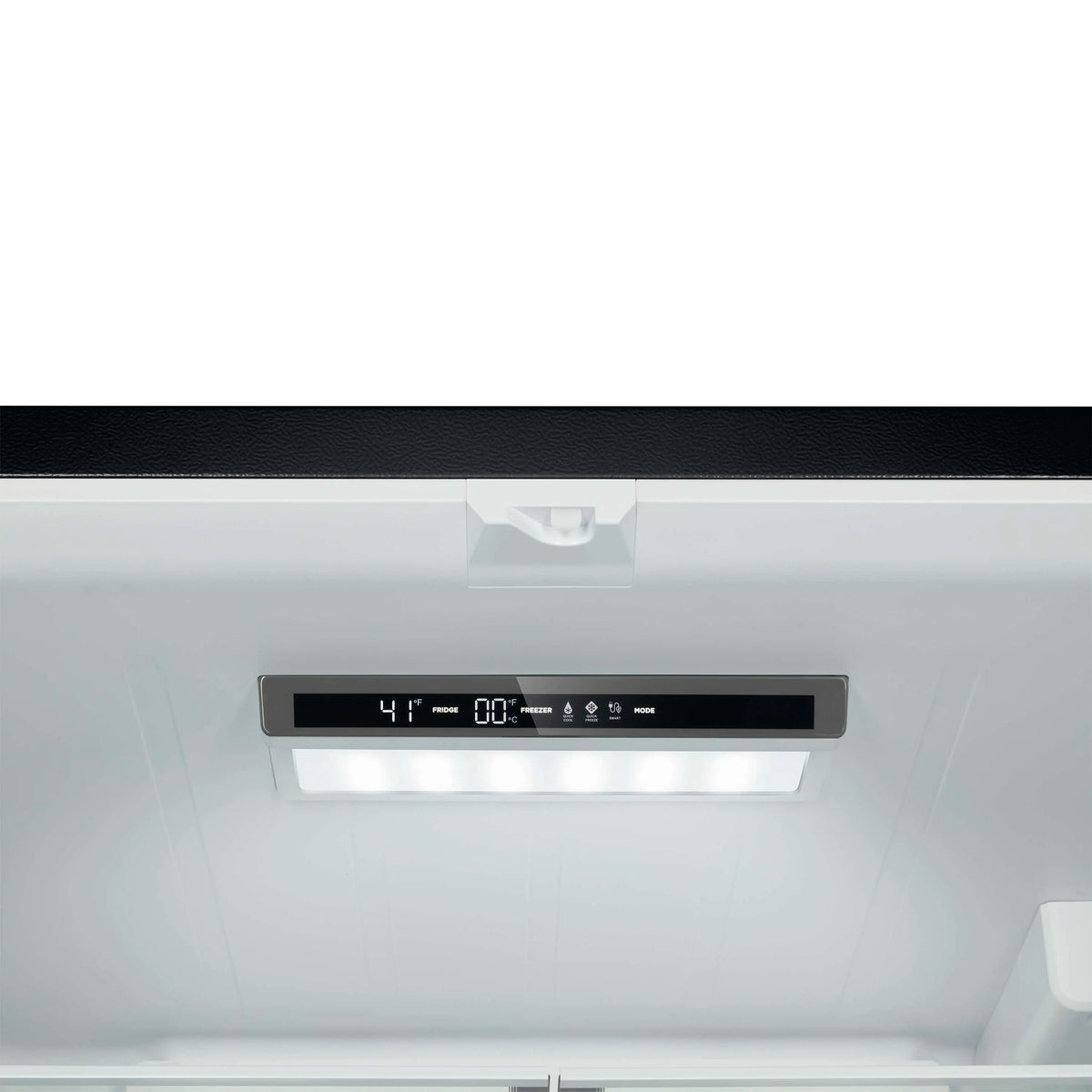 Forno Rivello 36-Inch French Door Refrigerator, 27.4 Cu. Ft., Internal Water Dispenser, Black with Antique Brass Handles (FFFFD1783-36BLK)