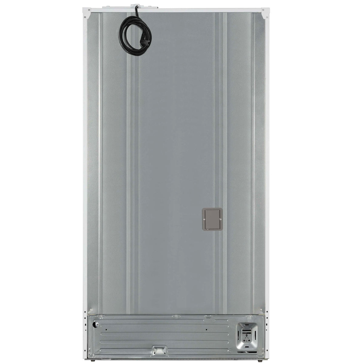 Forno Rivello 36-Inch French Door Refrigerator, 27.4 Cu. Ft., Internal Water Dispenser, White with Antique Brass Handles (FFFFD1783-36WHT)