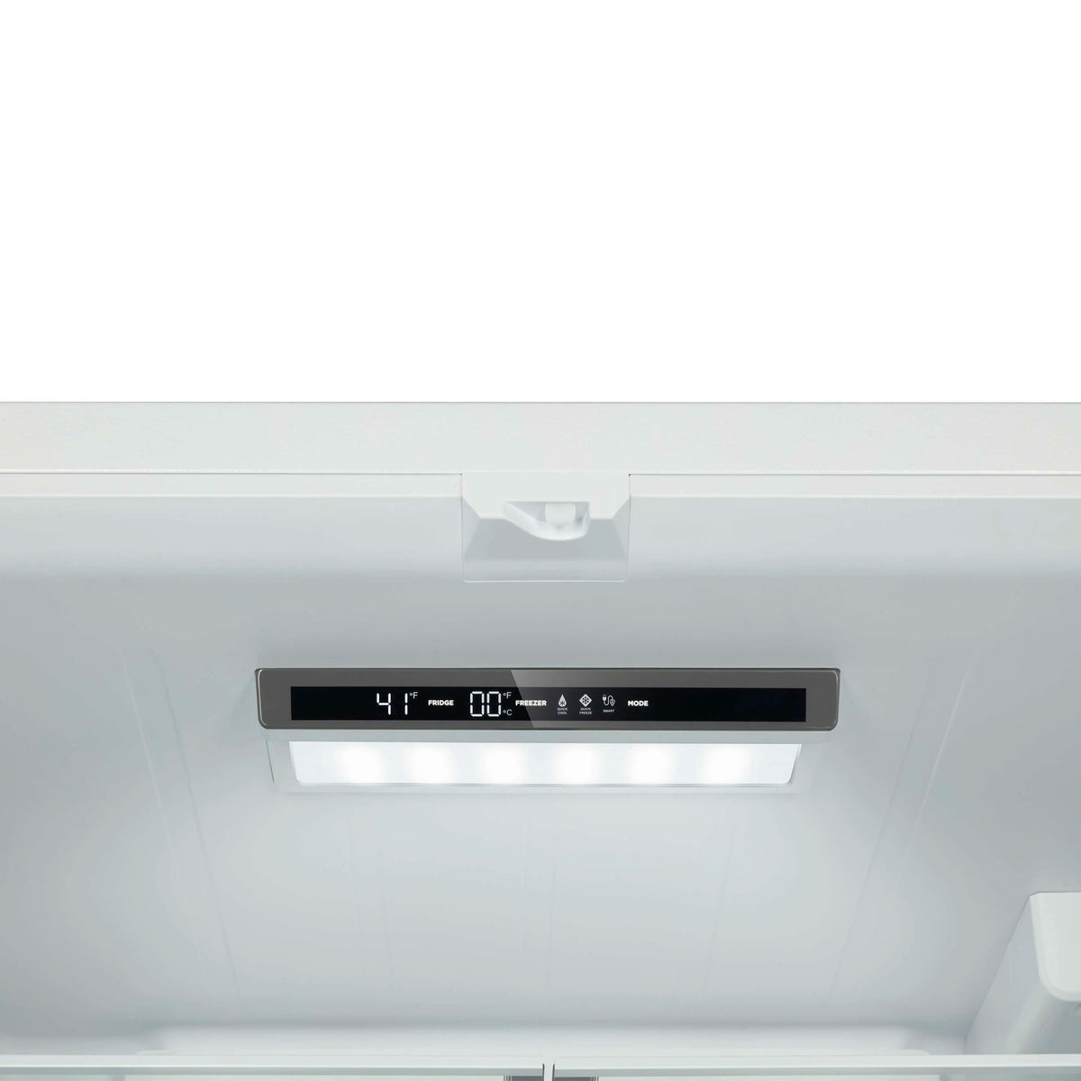 Forno Rivello 36-Inch French Door Refrigerator, 27.4 Cu. Ft., Internal Water Dispenser, White with Antique Brass Handles (FFFFD1783-36WHT)
