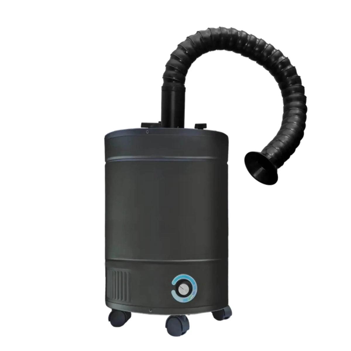 AllerAir Salon Pro 6 Ultra air purifier - black, front view