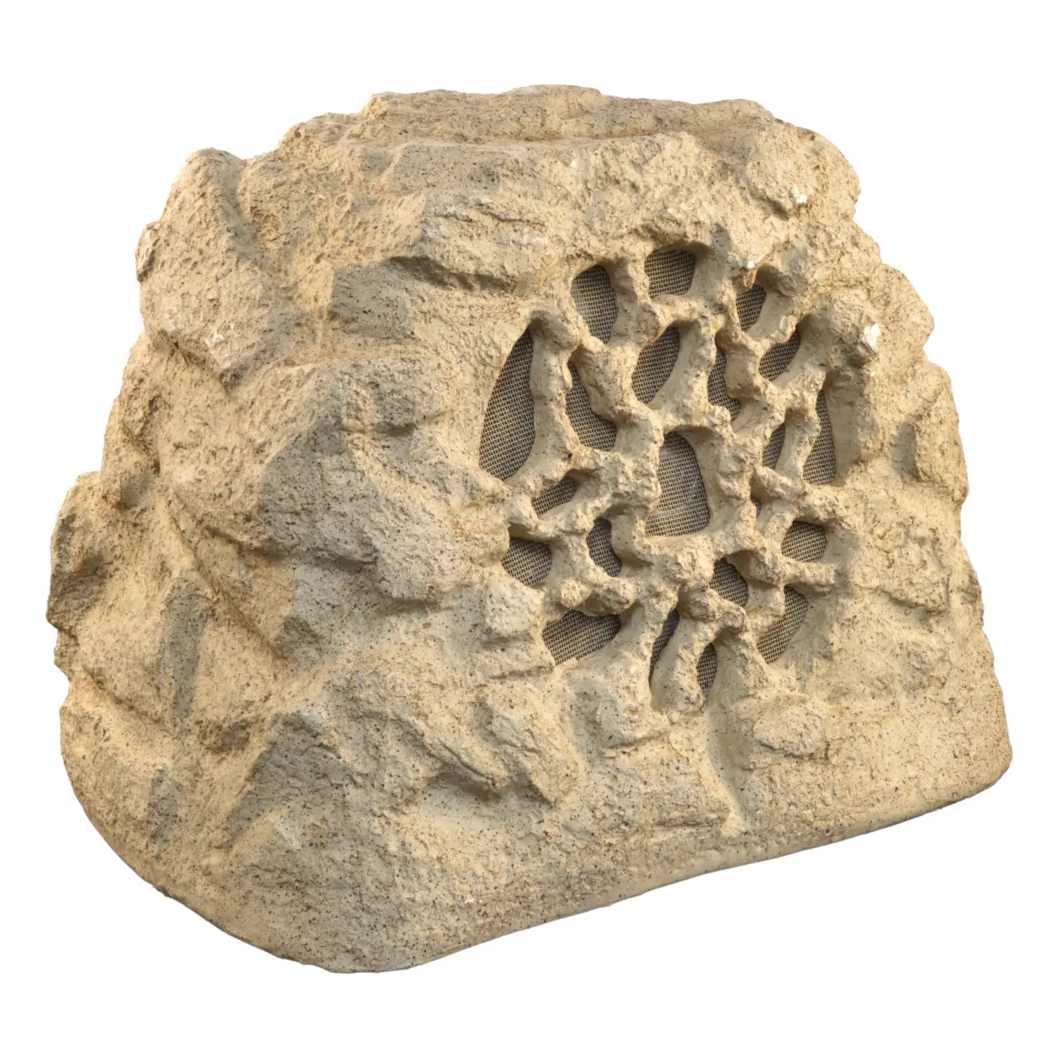 Speakercraft Ruckus 8 One 8" 120W Outdoor Water Resistant Rock Speaker Sandstone