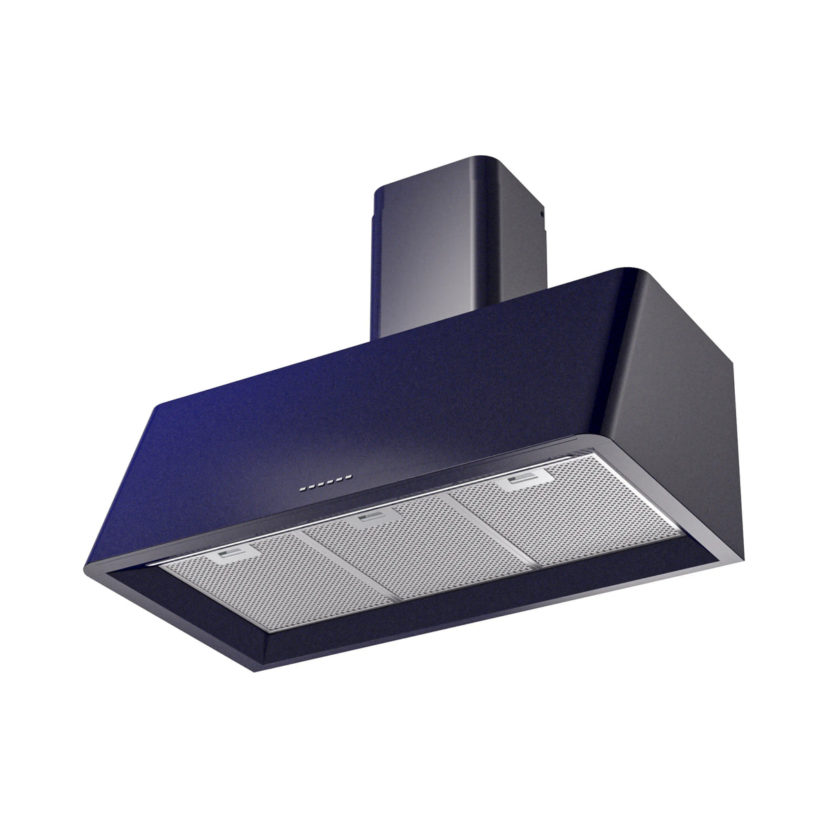 ILVE Nostalgie II 36-Inch Wall-Mount Range Hood, 600 CFM, Midnight Blue (UAG36MB)