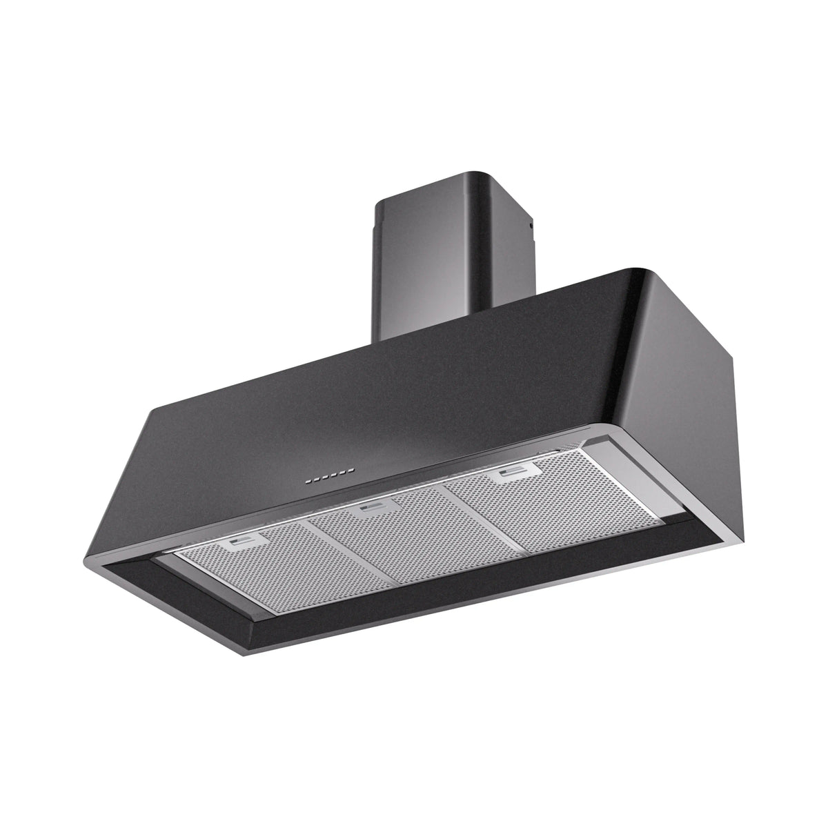 ILVE Nostalgie II 40-Inch Wall-Mount Range Hood, 600 CFM, Glossy Black (UAG40BK)