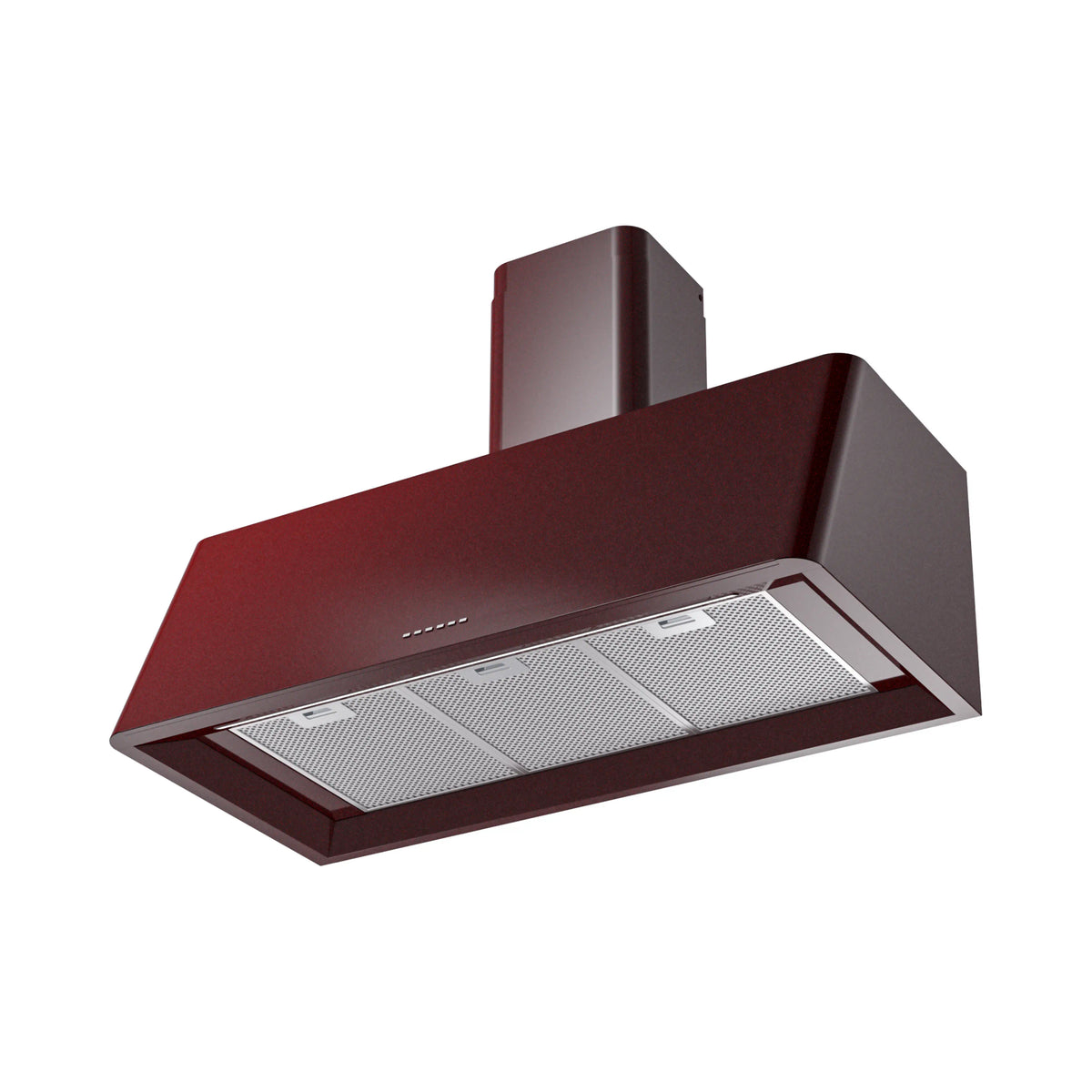 ILVE Nostalgie II 40-Inch Wall-Mount Range Hood, 600 CFM, Burgundy (UAG40BU)