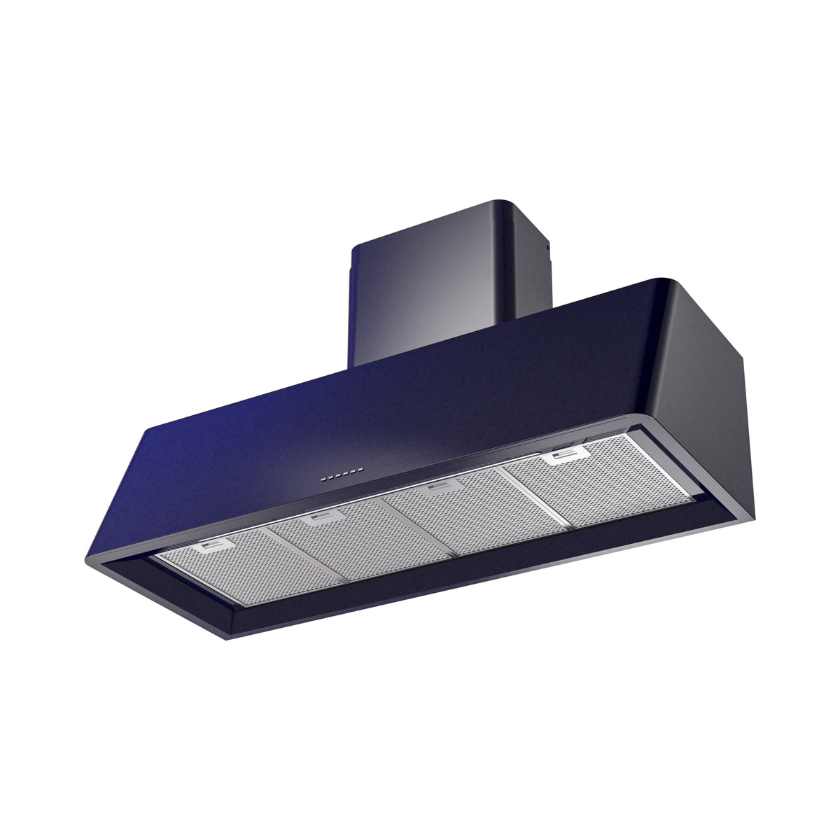 ILVE Nostalgie II 48-Inch Wall-Mount Range Hood, 850 CFM, Midnight Blue (UAG48MB)