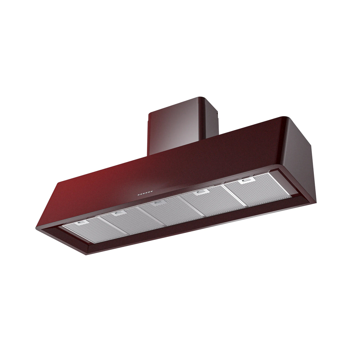 ILVE Nostalgie II 60-Inch Wall-Mount Range Hood, 850 CFM, Burgundy (UAG60BU)