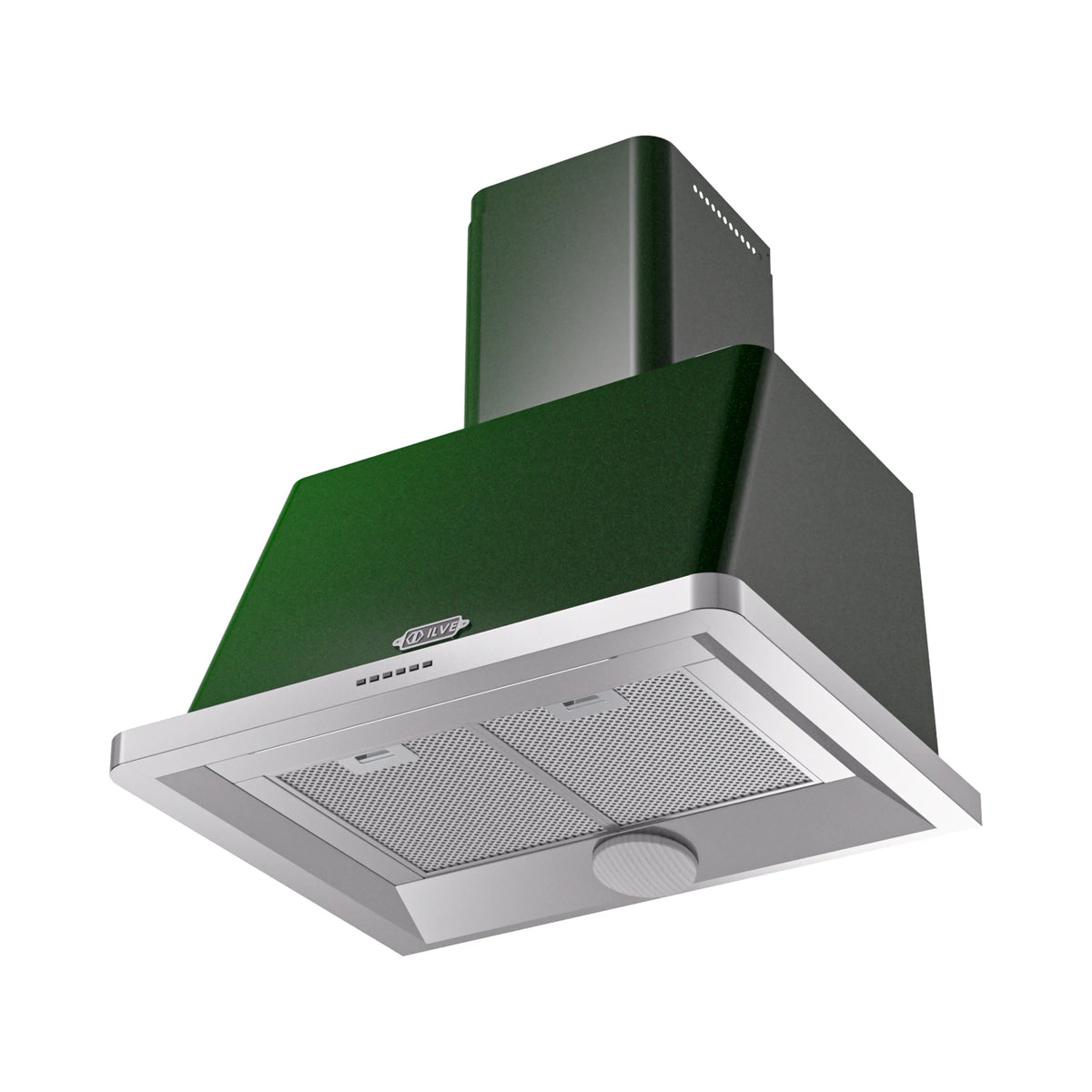 ILVE Majestic 30-Inch Wall-Mount Range Hood, 600 CFM, Emerald Green (UAM76EG)
