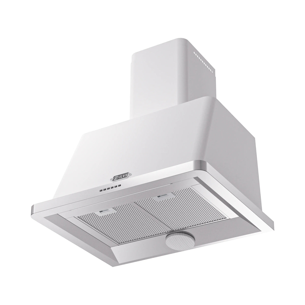 ILVE Majestic 30-Inch Wall-Mount Range Hood, 600 CFM, White (UAM76WH)