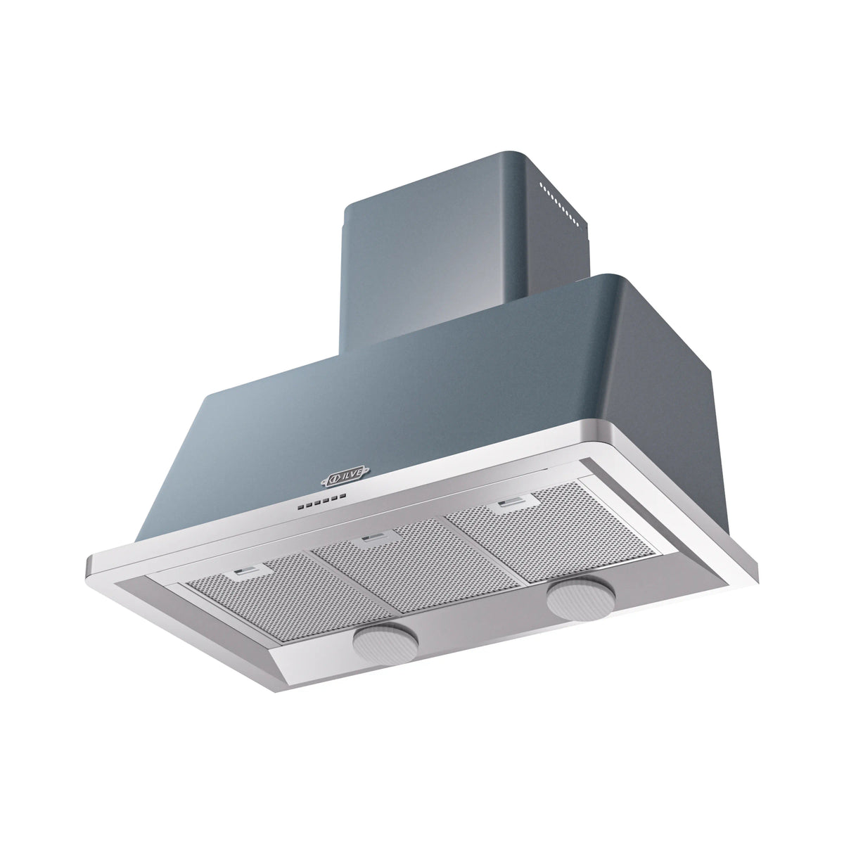 ILVE Majestic 40-Inch Wall-Mount Range Hood, 600 CFM, Blue Grey (UAM100BG)
