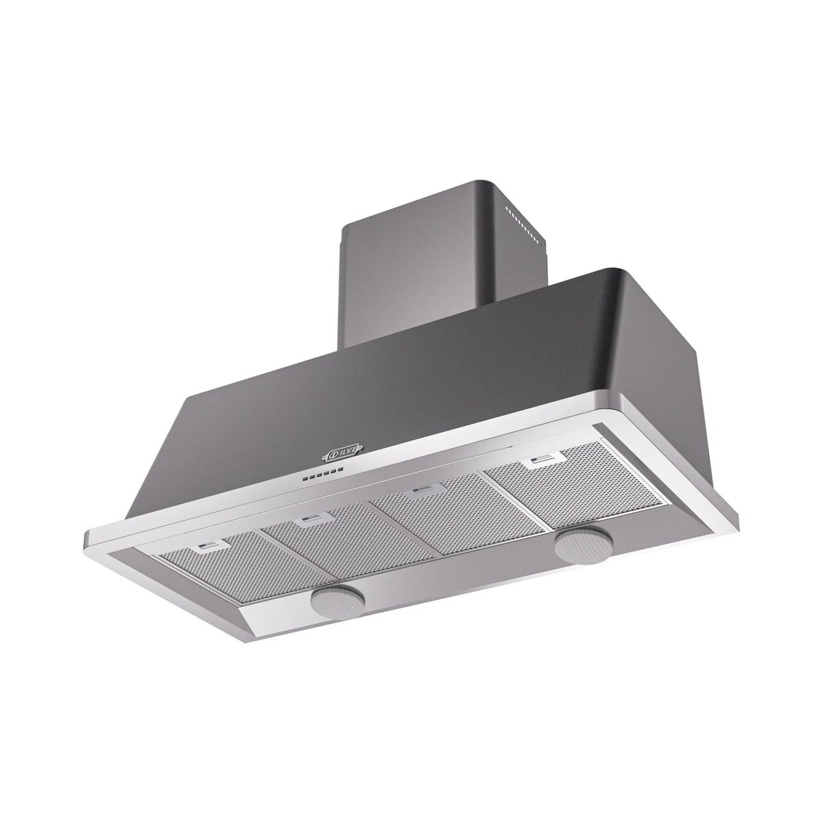 ILVE Majestic 48-Inch Wall-Mount Range Hood, 850 CFM, Graphite Matte (UAM120MG)