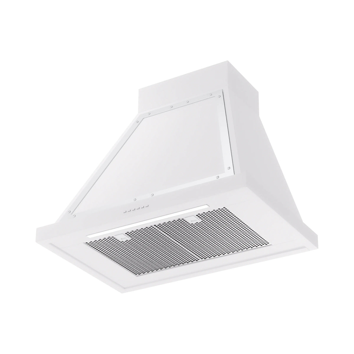 ILVE Nostalgie II 30-Inch Wall-Mount Range Hood, 600 CFM, White with Chrome Trim (UANB30WHC)