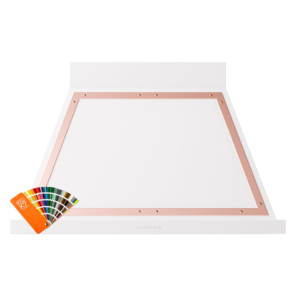 ILVE Nostalgie II 40-Inch Wall-Mount Range Hood, 600 CFM, RAL with Copper Trim (UANB40RAP)