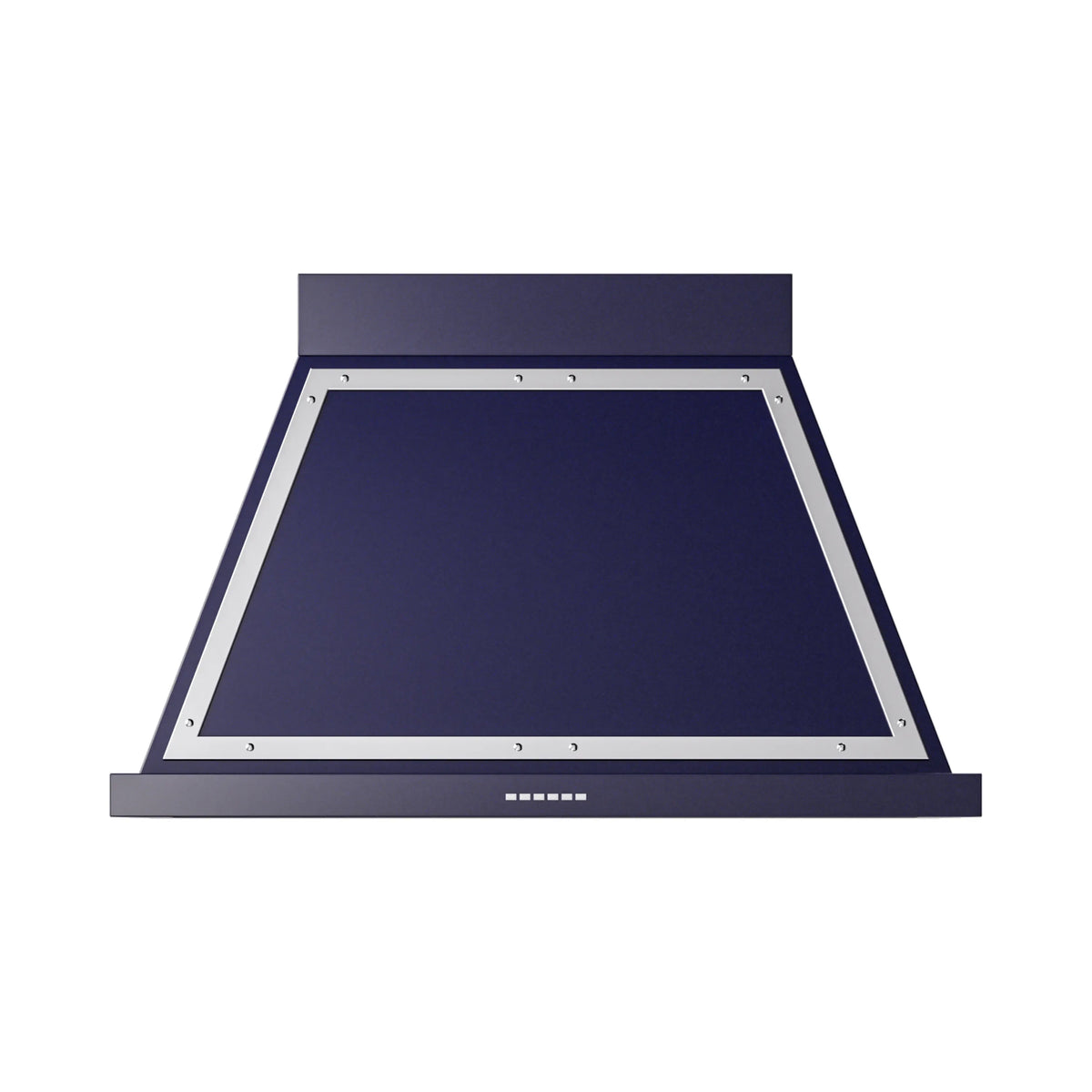 ILVE Nostalgie II 40-Inch Wall-Mount Range Hood, 600 CFM, Midnight Blue with Chrome Trim (UANB40MBC)