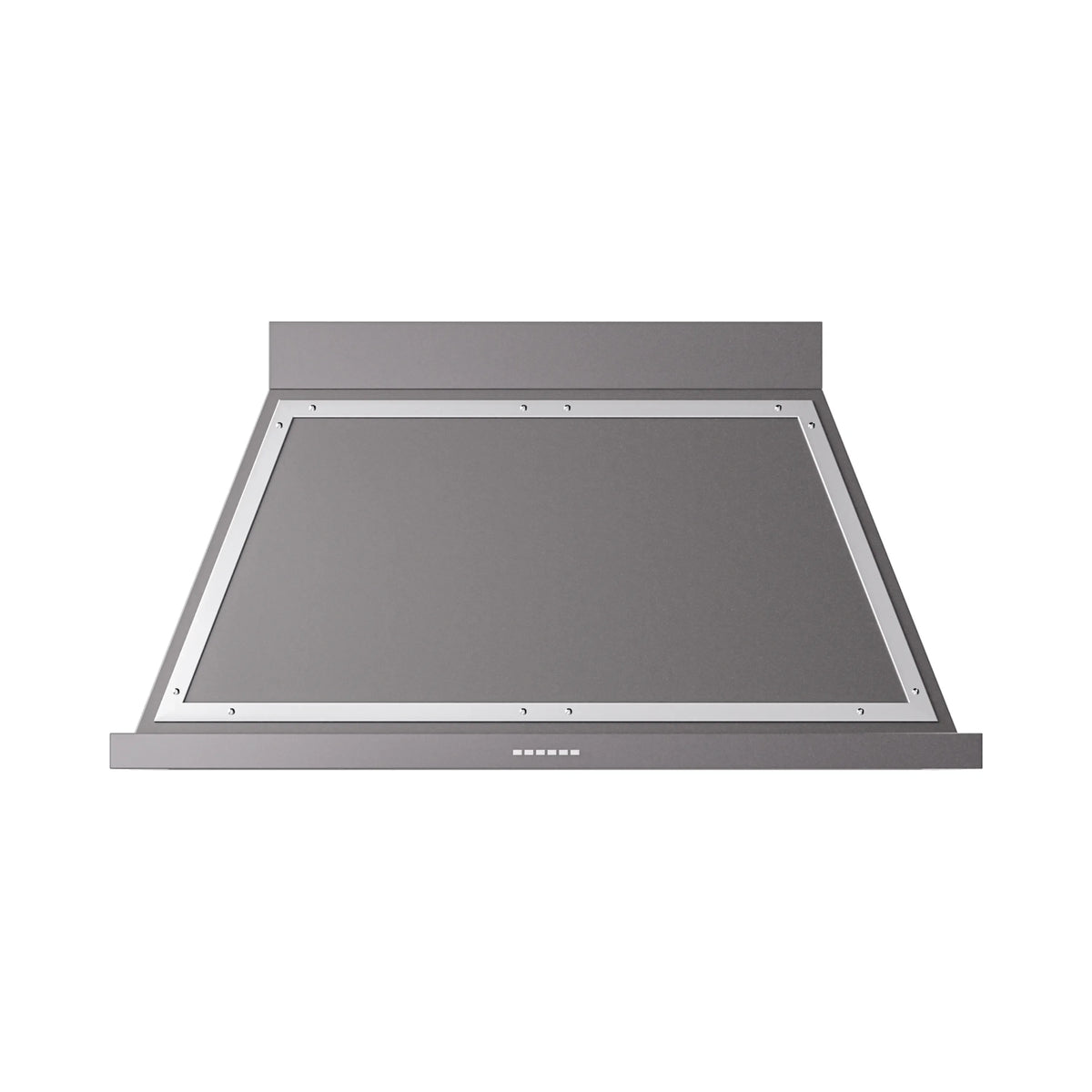 ILVE Nostalgie II 48-Inch Wall-Mount Range Hood, 600 CFM, Graphite Matte with Chrome Trim (UANB48MGC)