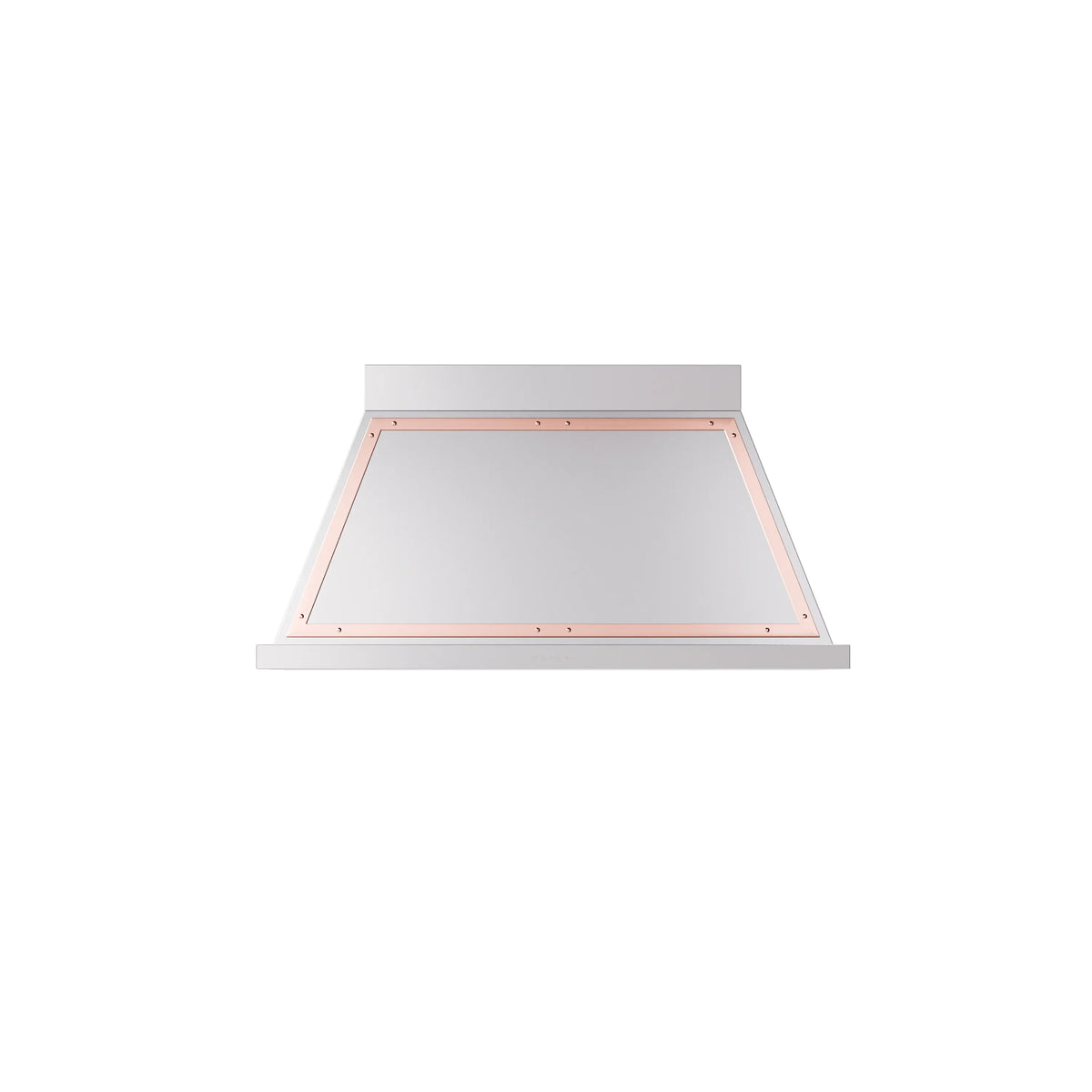 ILVE Nostalgie II 48-Inch Wall-Mount Range Hood, 600 CFM, Stainless Steel with Copper Trim (UANB48SSP)