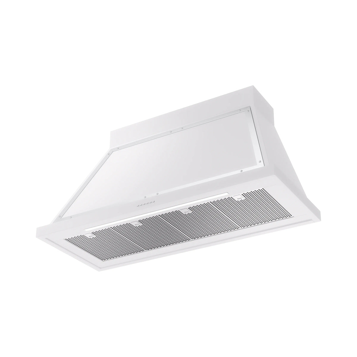 ILVE Nostalgie II 48-Inch Wall-Mount Range Hood, 600 CFM, White with Chrome Trim (UANB48WHC)