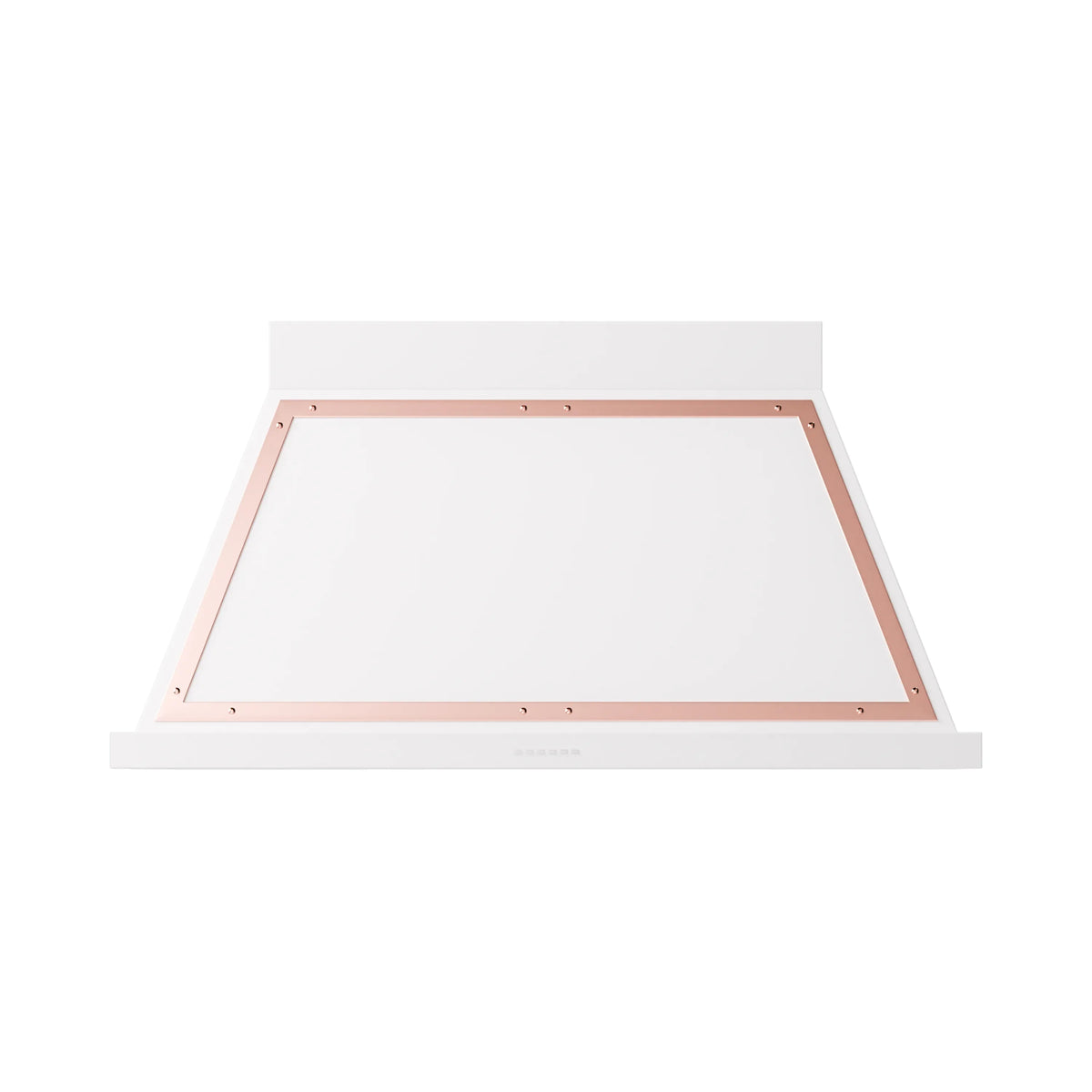 ILVE Nostalgie II 48-Inch Wall-Mount Range Hood, 600 CFM, White with Copper Trim (UANB48WHP)