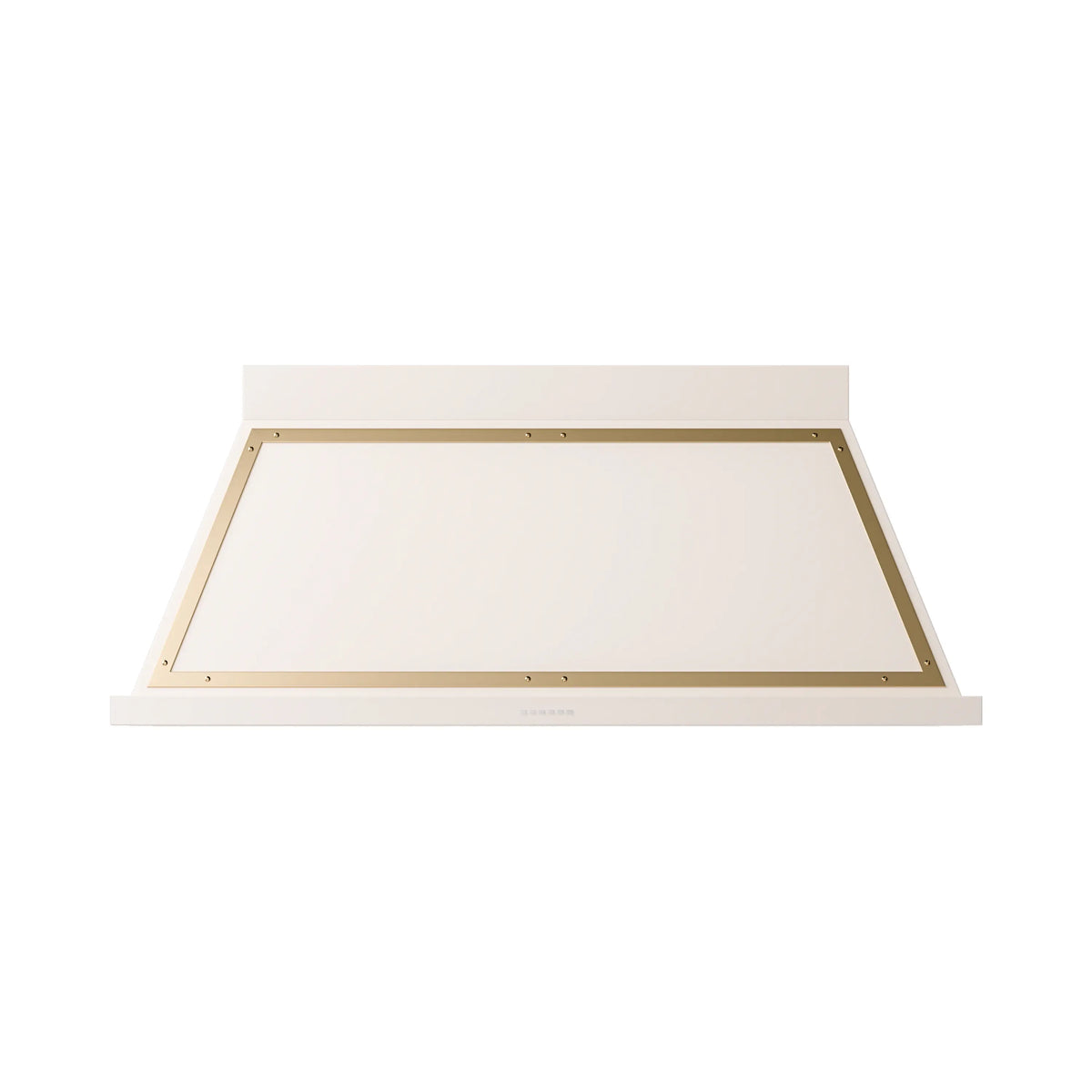 ILVE Nostalgie II 60-Inch Wall-Mount Range Hood, 600 CFM, Antique White with Brass Trim (UANB60AWG)