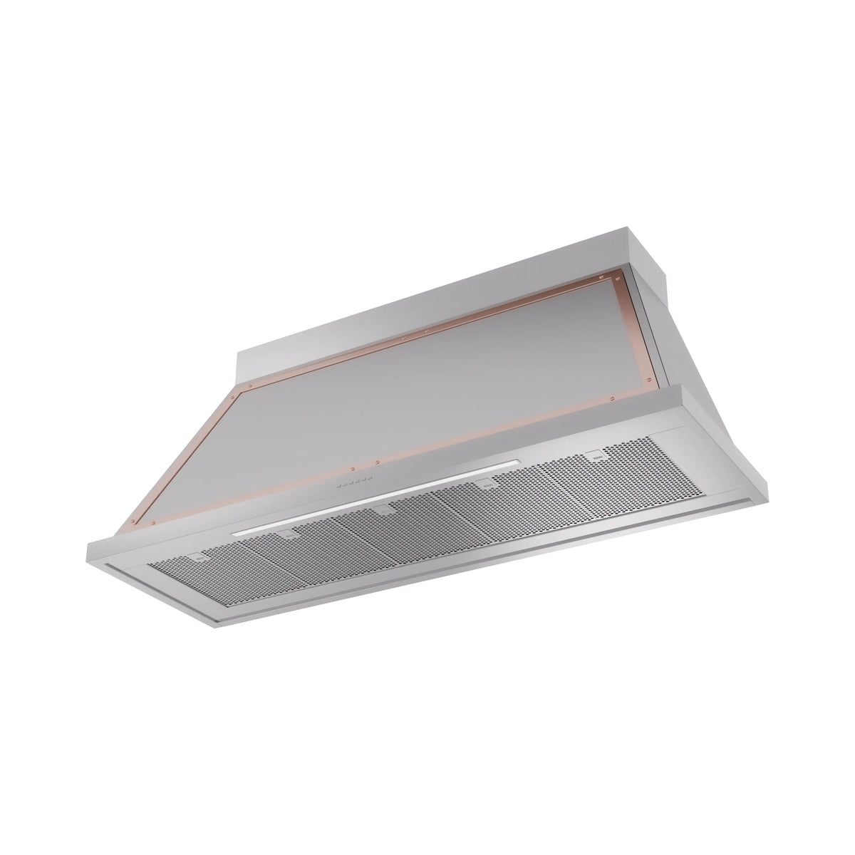 ILVE Nostalgie II 60-Inch Wall-Mount Range Hood, 600 CFM, Stainless Steel with Copper Trim (UANB60SSP)