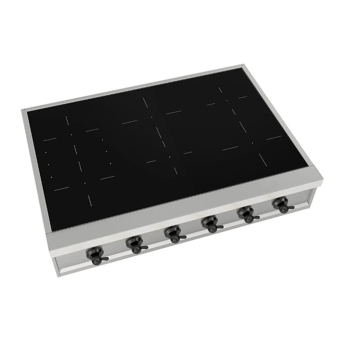 ILVE Nostalgie II 36-Inch Built-In Induction Rangetop, 6 Elements (UHCPI366NSSB)