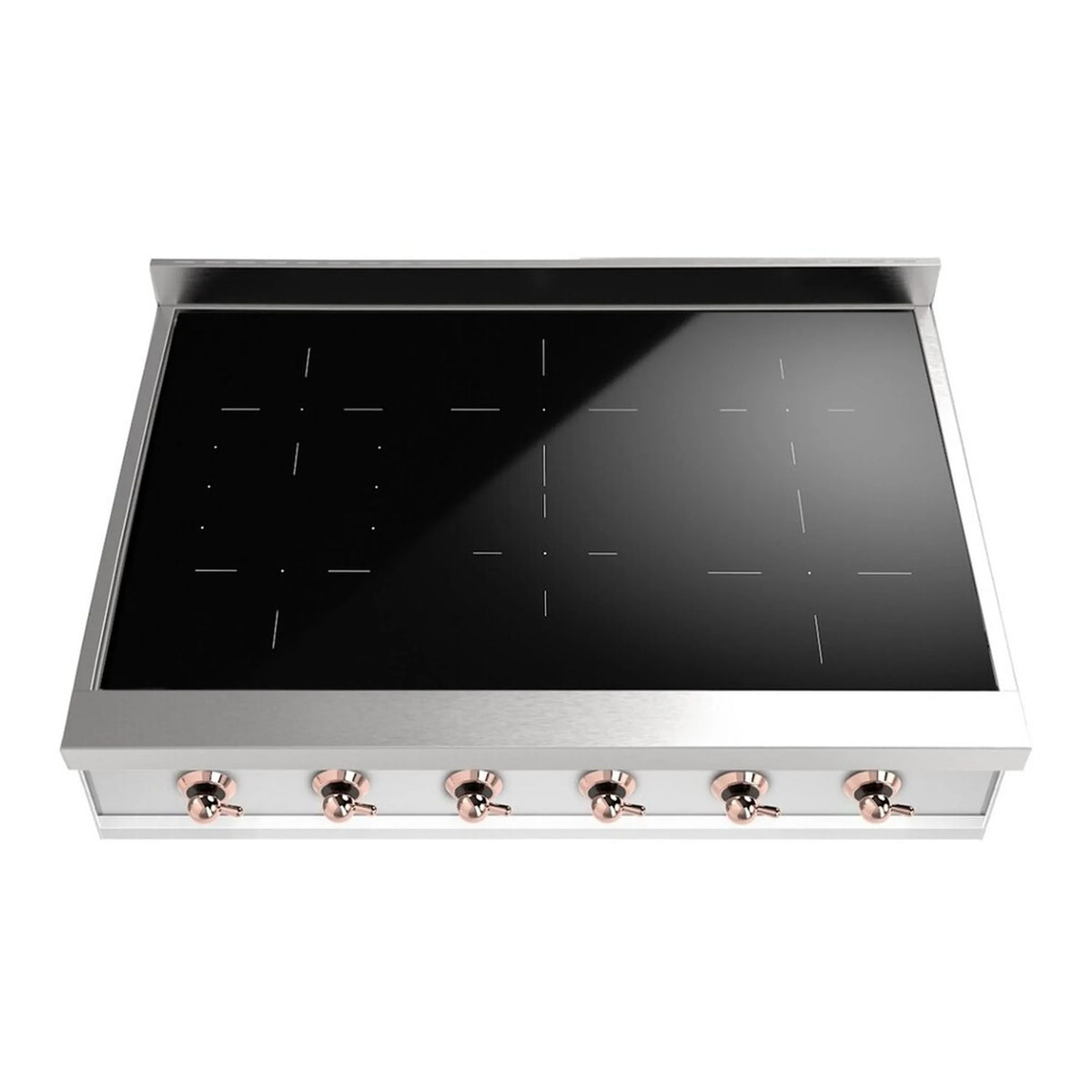 ILVE Nostalgie II 36-Inch Built-In Induction Rangetop, 6 Elements (UHCPI366NSSP)