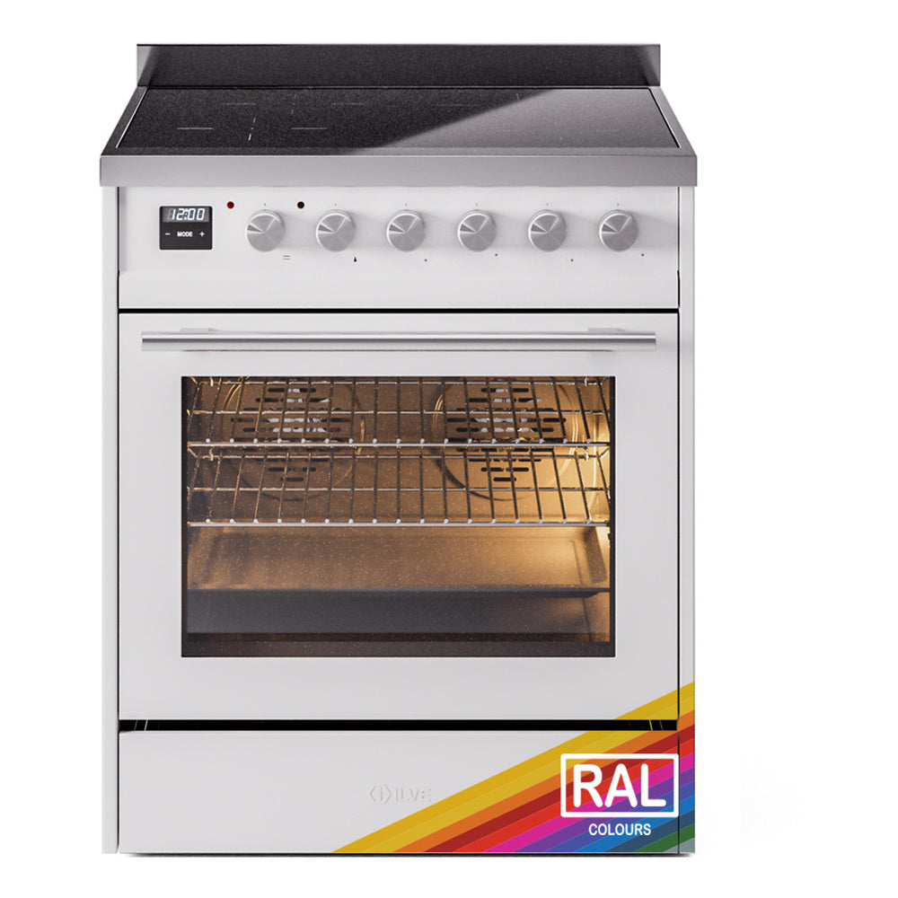 ILVE Professional Plus II 30-Inch Induction Range, Custom RAL (UPI304WMPRA)