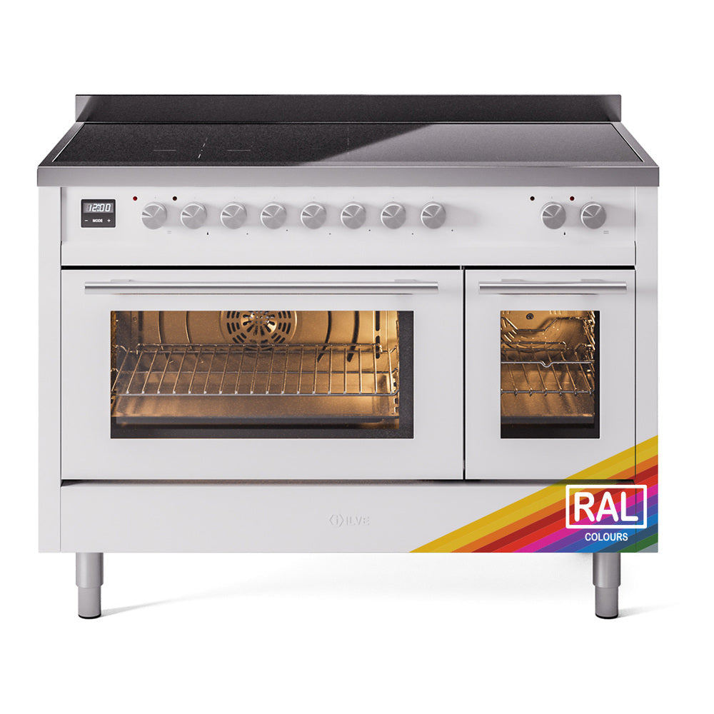 ILVE Professional Plus II 48-Inch Induction Range, Custom RAL (UPI486WMPRA)