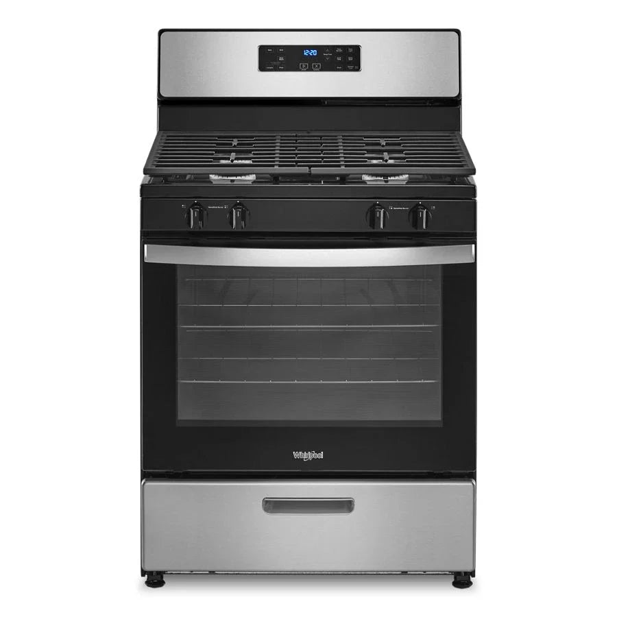 Whirlpool WFG320M0MS 5.1 Cu. Ft. Freestanding Gas Range with Broiler Drawer Stainless Steel