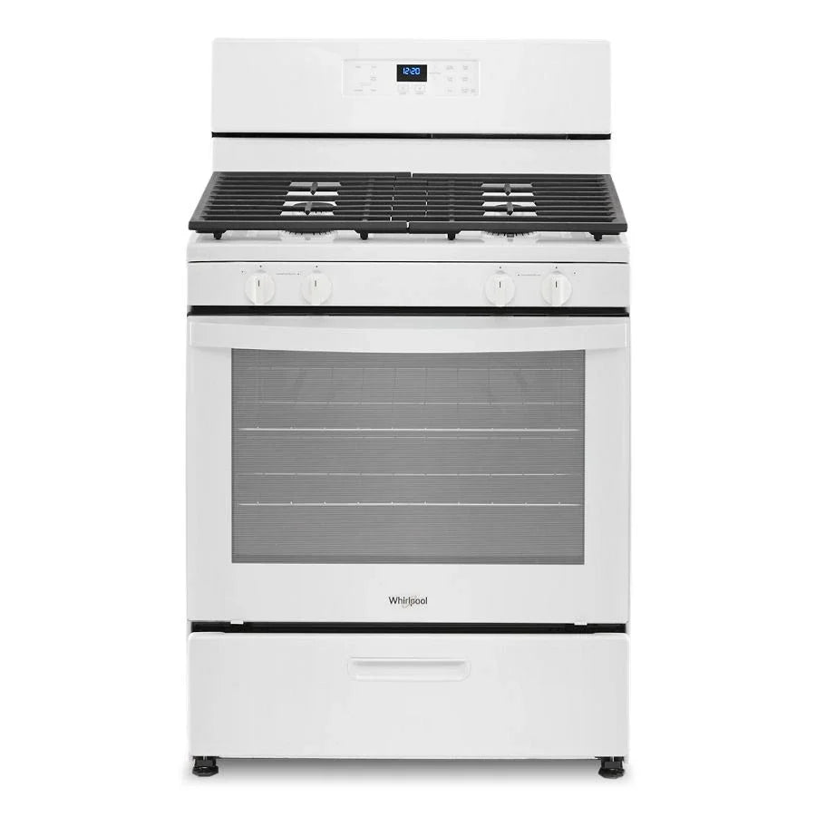 Whirlpool WFG320M0MW 5.1 Cu. Ft. Freestanding Gas Range with Broiler Drawer White