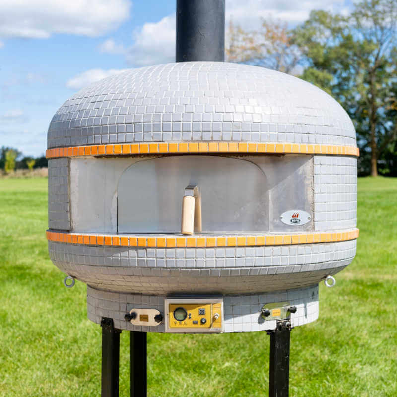 WPPO Lava Professional 48-Inch Outdoor Wood Fire Pizza Oven, Digital (WKPM-D1200)