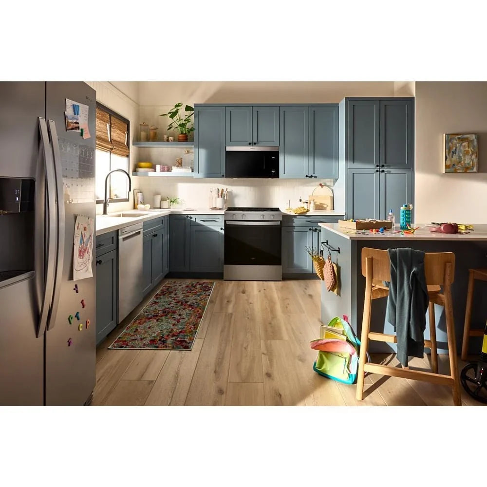 Whirlpool WSGS3330TS 30-inch Gas Range with No Preheat Mode and Slow Cook Stainless Steel