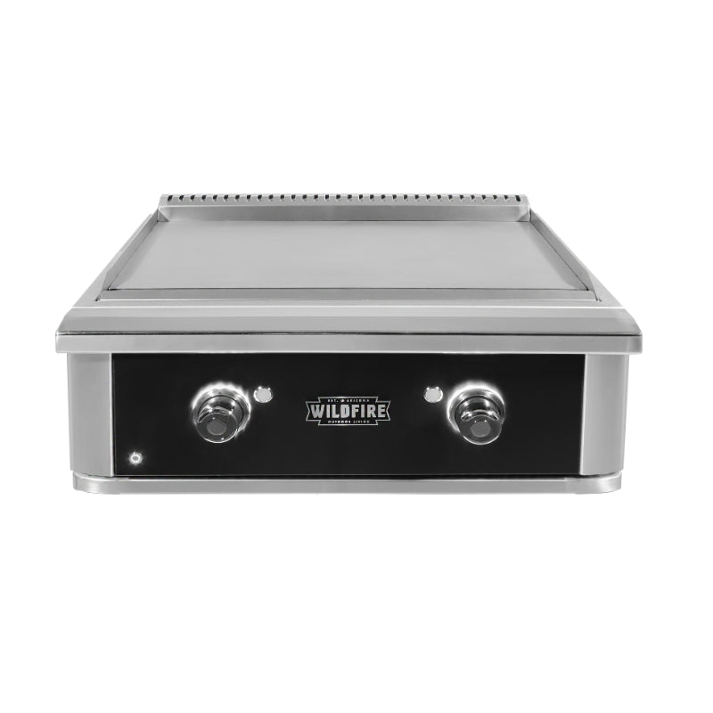Wildfire Ranch Pro 30-Inch Freestanding Gas Griddle, Black Stainless Steel